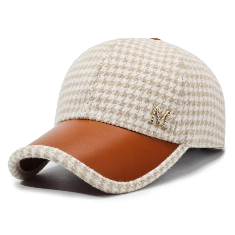 Houndstooth Baseball Cap