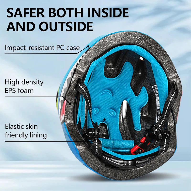 Kids Bicycle Helmet Child Sports Safety Cycling Protection Balance Bike Roller Skating Helmet Guard Boys Girls Head Protective