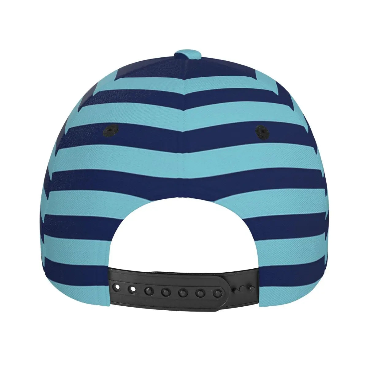 Gorra de béisbol de malla con broche de presión