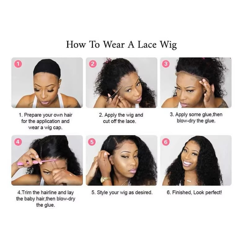 Pixie Cut parykk av ekte hår