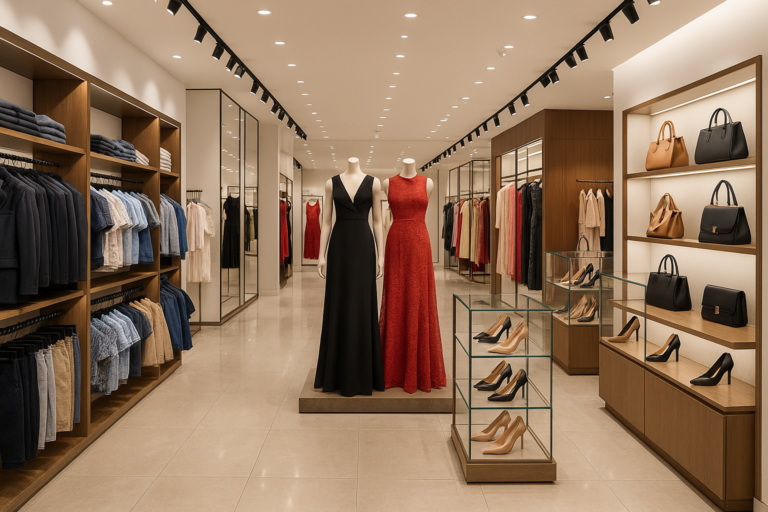 un magasin des habits